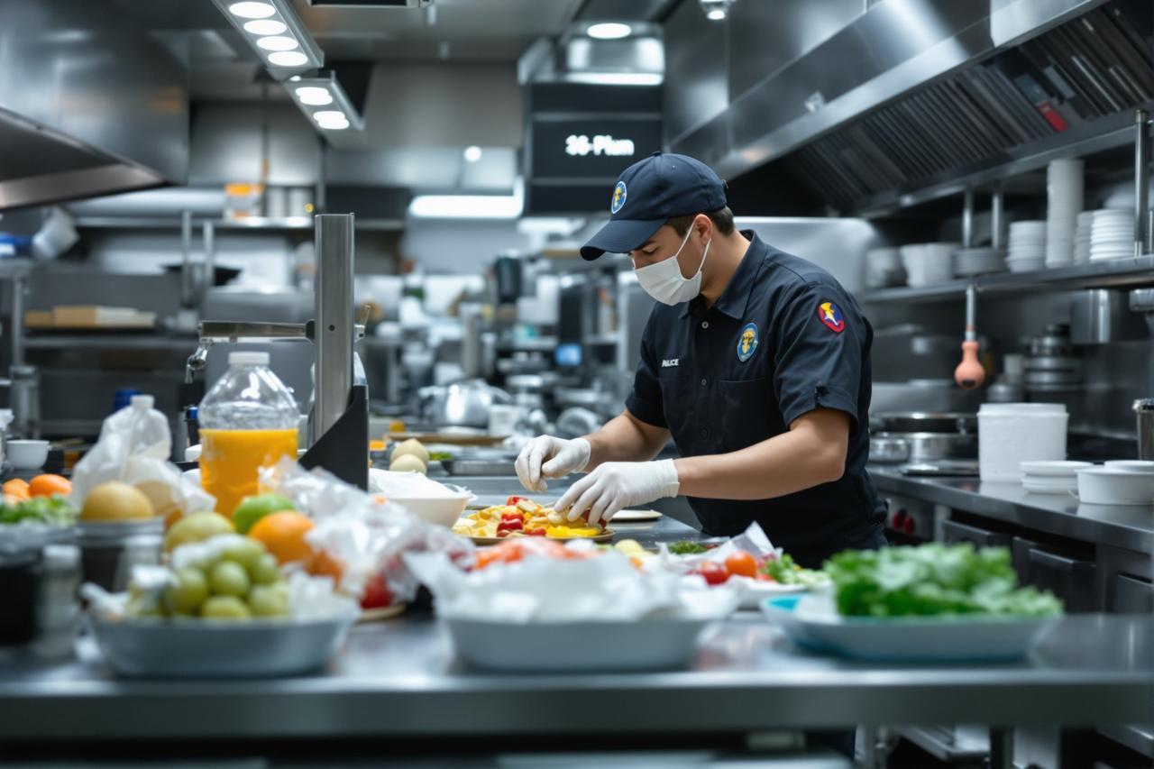 天堂吃瓜 - 某城市发生重大食品安全事件，多家连锁餐厅被突击检查